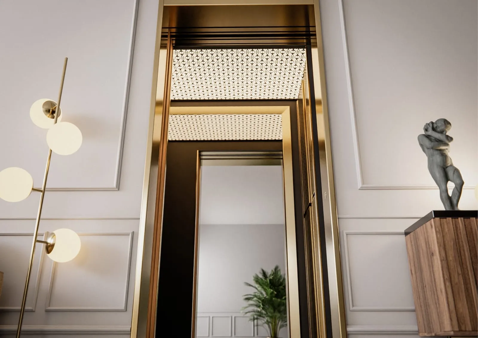 Luxury Home Lift - Mayfair Model 4